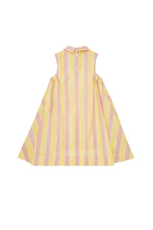 Yellow and lilac Junior poplin dress FENDI KIDS | JFB747AS67F1R0X